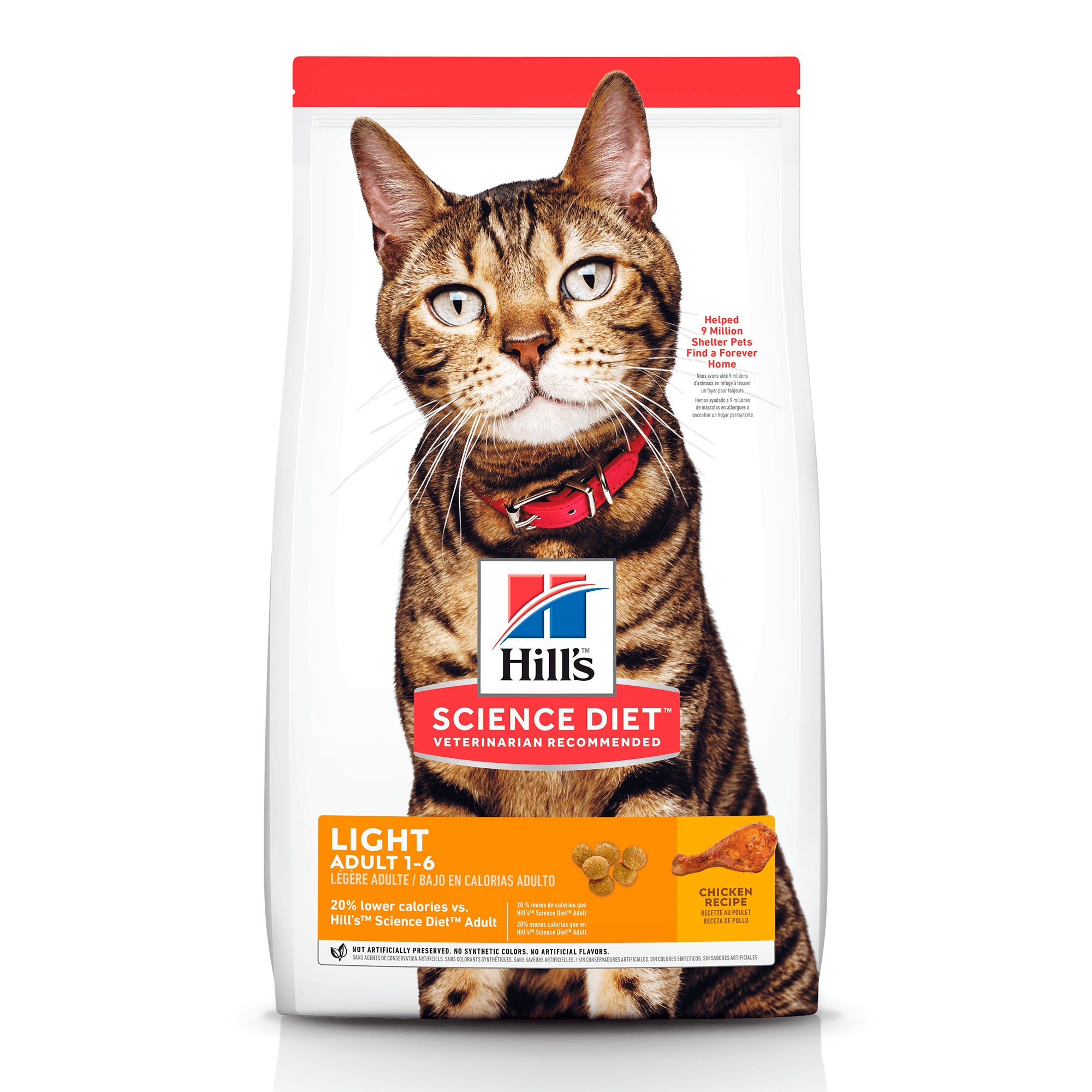 ComidaParaGatoHillsLightAdultoPollo16LB-1 ComidaParaGatoHillsLightAdultoPollo16LB-1