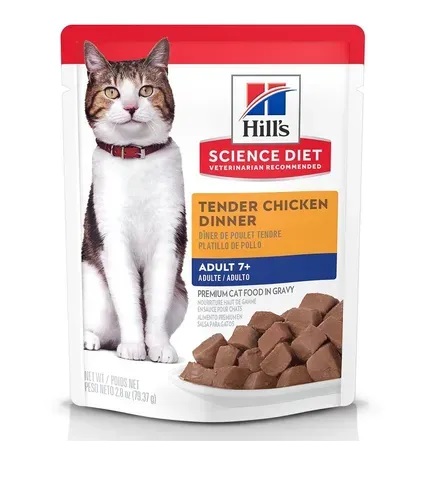 HILLS GATO ADULTO 7+ TENDER OCEAN FISH POUCH 2 HILLS GATO ADULTO 7+ TENDER OCEAN FISH POUCH 2