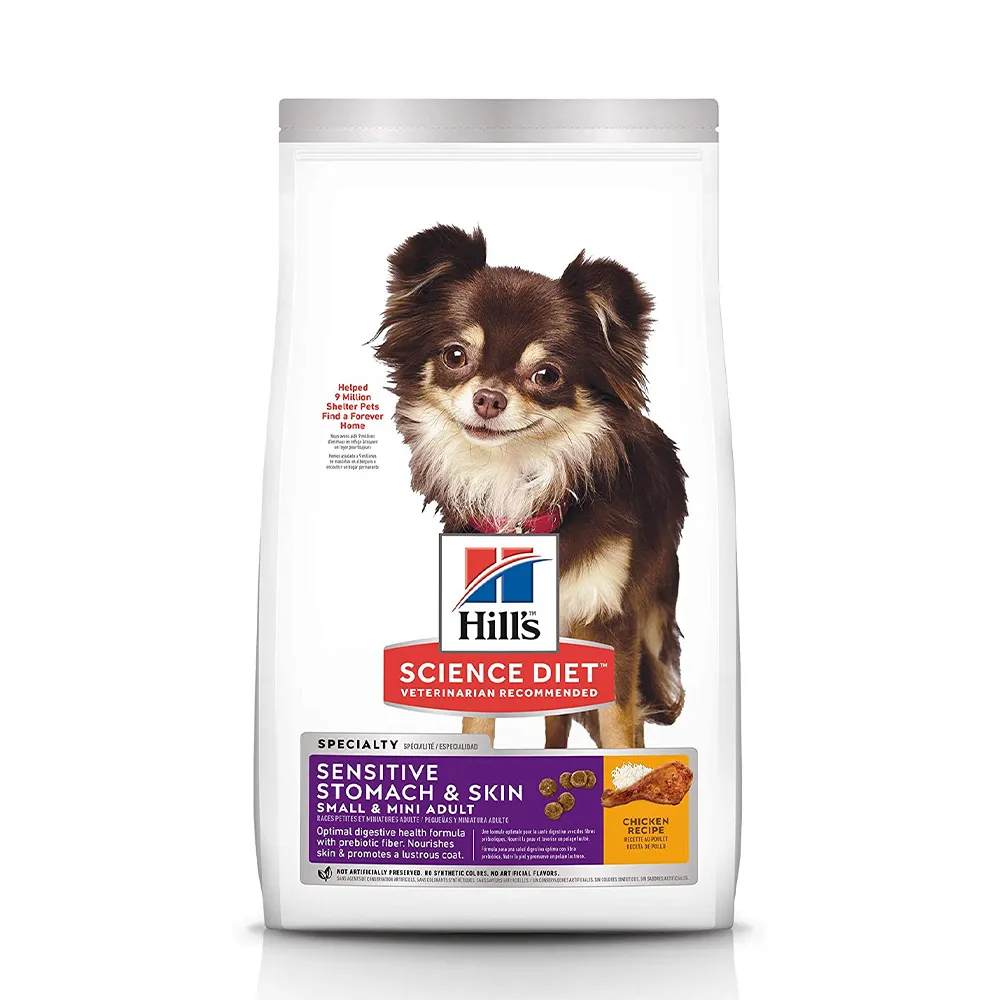 HILLS ADULTO SENSITIVE STOMACH & SKIN SMALL Y MINI POLLO 15.5 LB HILLS ADULTO SENSITIVE STOMACH & SKIN SMALL Y MINI POLLO 15.5 LB