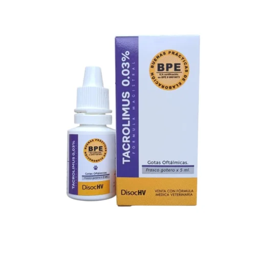 TACROLIMUS 0,03% GOTAS 5 ML TACROLIMUS 0,03% GOTAS 5 ML